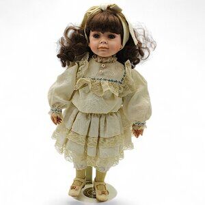 Boyds Yesterdays Child Doll Collection Rebecca Porcelain Figurine